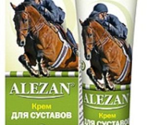 Крем Алезан для суставов — подходит ли лошадиный препарат людям?